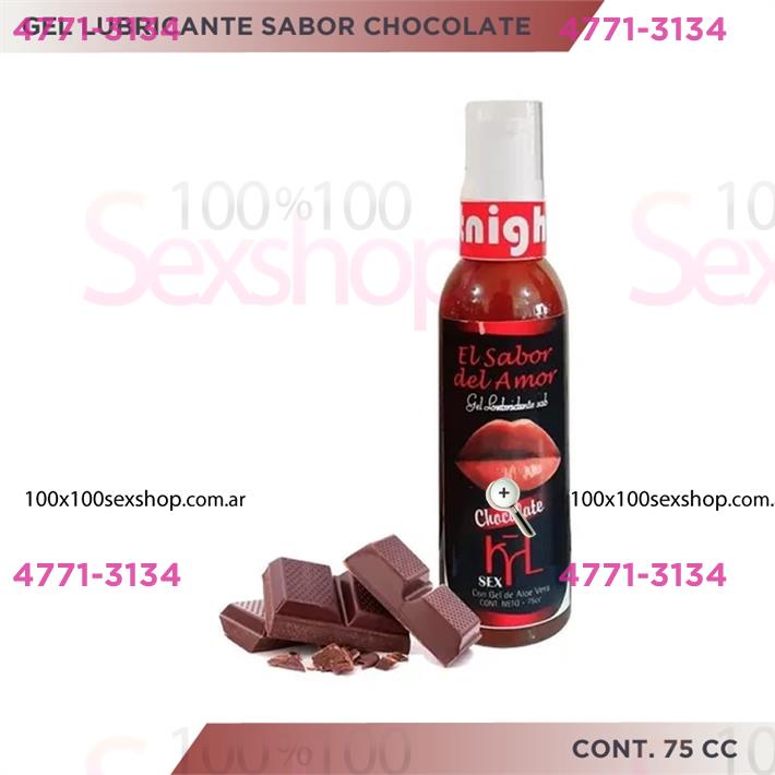 Cód: CA CR B CHOCOLATE - Gel sabor del amor chocolate 75cc - $ 7300
